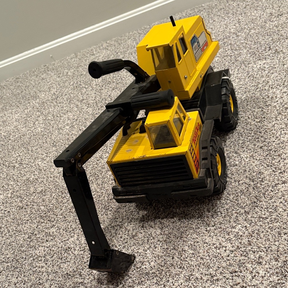 Tonka Yellow and Black Construction Vehicle